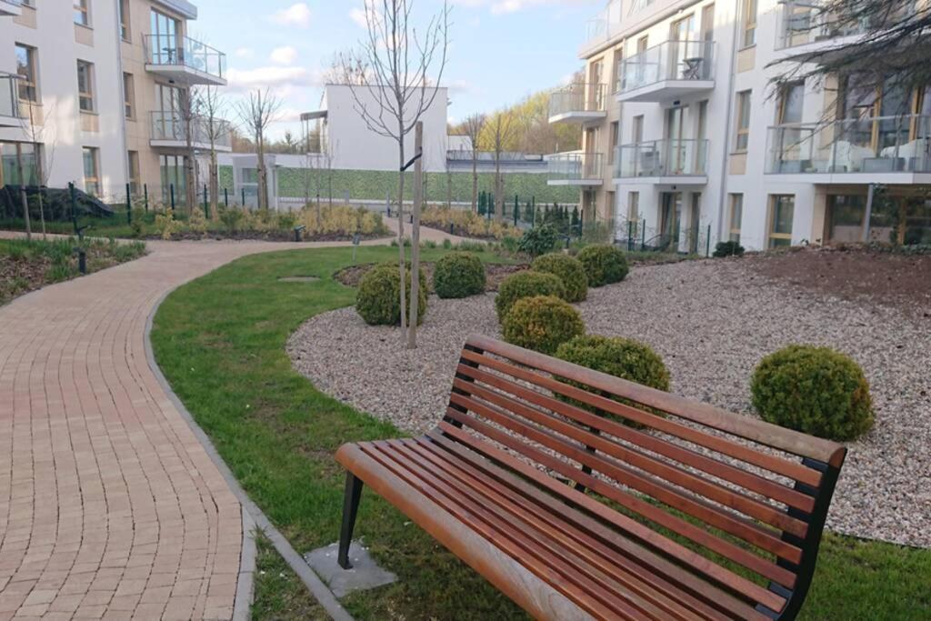 Kawalerka Z Miejscem Parkingowym W Hali Garazowej Apartman Sopot Kültér fotó